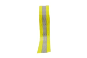 High Visibility EN471 Class2 Certified Iron Segmented Reflective Heat Transfer Reflector Silver Vinyl Rolls Tape Textile