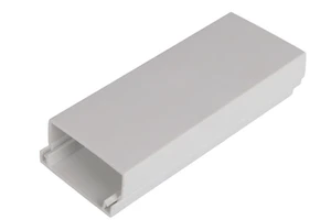 Solid PVC Cable Trunking Plastic Cable Tray for Effective Electricity Protection