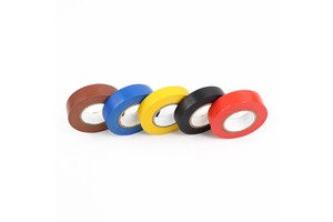 SZS Solid PVC Electrical Insulating Tape Flexible 0.13mm X 19mm X 5m -20C~60C for Electric Wires Installation