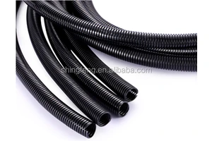Cable Conduit Pvc Flexible Plastic White/Black Color Corrugate Pipe/hose