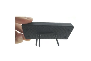High Quality Neodymium Magnet Block Rubber Gun Bracket Powerful Nickel Magnetic Holder Mount Adhesive Magnet Mount Gun Bracket