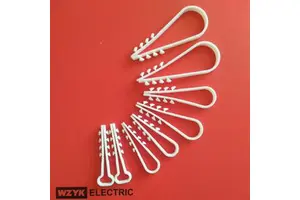 Plastic Wall Cable Clips