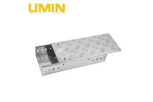 Hot Sale 316 Stainless Steel Powder Coated Anti-Slip Channel Cable Tray Walkable Cable Tray for Automated Production Lines