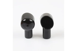 Customized PVC Industrial Cable Terminal Protector Electronic Pipe Sheath Waterproof Insulation Cable End Caps Injection Cutting