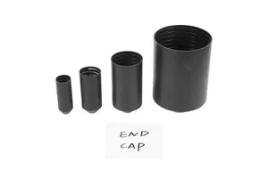 PE Heat Shrink End Cap Heat Shrinkable Cable Cap Heat Shrink End Cap Wire End Cap With Spiral Adhesive