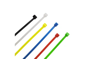 JAGASL High Quality Nylon Cable Ties Multicolor Self-Locking 4'' 6'' 10'' 12'' Inch Long 300mm Plastic Zip Variety Cable Tie