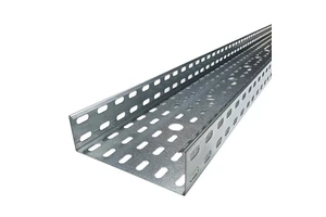 Hot Sale Ventilated Cable Tray DifferentSize and Accessories Galvanized Trough Cable Tray Perforated