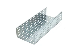 Eco-friendly Aluminum Alloy Perforated Cable Tray High Stiffness for Cable Management