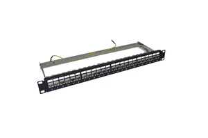 10" 1U UTP Cat6 Blank Patch Panel 12 Ports Use for Keystone Jacks Factory Directly Supply