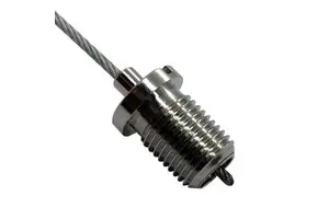 Quality Assured 18mm Faston Cable Clips 90 Degree Wire Rope Grippers for Outdoor Use
