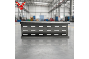HUAPENG Industrial Buildings Cable Trays Fireproof Carbon Steel Corrosion-Resistant Perforated Cable Tray