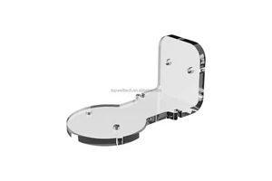 Wall Mount Acrylic Bracket with Adhesive and Screws for Eufy Security Indoor Cam