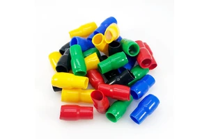 WZUMER Cable Lugs Terminal Insulating Material Soft Protective Sleeve PVC Rubber Wire End Caps