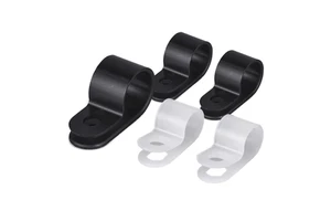 Nylon R-type Wire Fixing Clip Plus Wire Clamp Wiring Fixing Clip Cable Line Buckle
