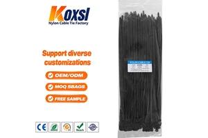 4.8x300mm Anti Slip Firm Fastening Nylon Cable Ties, Pure Virgin Raw Material Durable Wholesale From Manufacturer