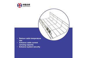 Hot Dipped Galvanized Steel Wire Mesh Cable Tray Durable and Sturdy for Cable Laying Telecommunication and Power Lines