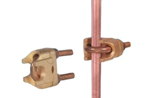 Efficient Cable Management Brass Rod to Cable Clamps (Type SCE) Cable Clips Product