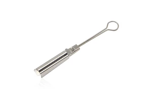 Outdoor Heavy Duty Metric Stainless Steel FTTH Flat Fiber Optic Drop Cable Tension Clamp