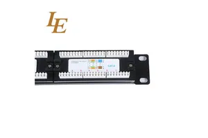 Patch Panel 1U 24Port Krone IDC Patch Panel CAT5E Network Patch Panel