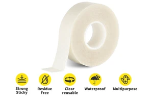 Professional Renters Friendly Adhesive Damage Free Hanging No Residue Mounting Tape for Picture Frame Poster Wall Mounting