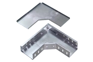 Efficient Cable Management Galvanized Cable Tray Elbow Horizontal Direction Cable Trays