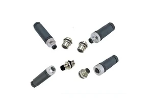 M12 Cable Waterproof Connector Electrical Cable Led Strip Connector 4 Pin Wire Connectors