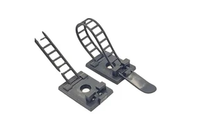 Cable Tie Mounts 10pcS Wire Clamp Tie Cable Mount Adjustable Fix Holder Adhesive Cable