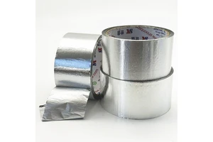 Automotive Exhaust Single-Sided Aluminum Foil Tape Waterproof For Heat Shield And Pipe Wrapping No Liner