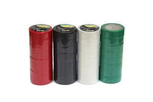 Custom Vinyl Plastic Matte Finish Low Voltage 220V Rated Electrical Insulating Adhesive Tape Winding Wire Black PVC Insulation