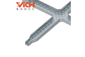 Vichnet Perforated Steel Cable Tray for Indoor Wiring with Smooth Surface Finish