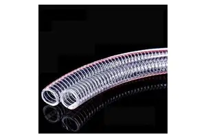 Flame Retardant Durable PVC Steel Wire Reinforced Conduit for Garden Wire Cable Protection UV Resistant Eco-Friendly Easy