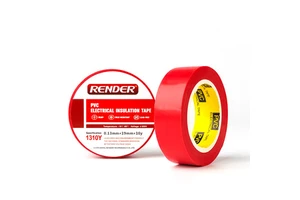 Custom Made In China High - Quality Waterproof And High Adhesion PVC Electrical Insulation Tape Red 19mmx10y