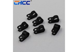 Nylon R Type Cable Clip Cable Organizer Clip Cable Clamp Wire Clips Plastic Cable Holder Wiring Accessories