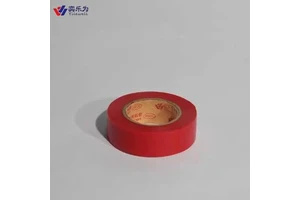 Black CE Certified Pressure Sensitive Single-Sided PVC Electrical Insulating Tape Acrylic Glue Water-Resistant Industrial Carton