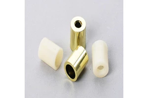 Black Plastic Cord Ends Caps Stoppers for Handbags Garment Belts Shoes DIY Craft Bag Accessories Hardware Supplies