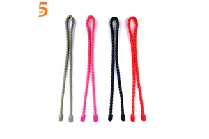 Reusable Silicone Releasable Wire Organizer Cable Ties with Twist Lock 400mm Length 4.8mm Width for Cable Management