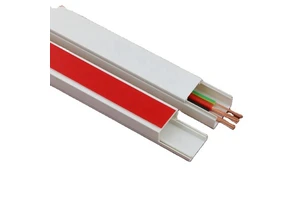 Hot Sales Factory PVC Trunking PVC Cable Conduit Cable Channel with Adhesive Tape