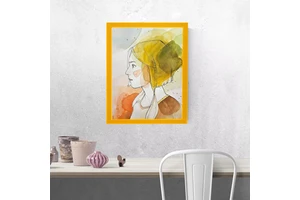 Hookei Reusable Self Adhesive Magnetic Picture Frame A3-A6 Wall Mount Sign Holder