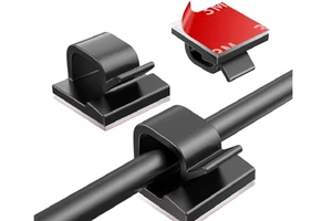 Cable Management Strong Cord Clips Wire Holders Wire Mounting Clips Cord Clips for Wires on Wall