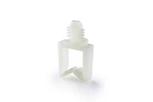 Essentra Non-locking Cable Clip Cable Clamp Natural UL94 V2 Nylon 6/6 WSBH/LWSBH Wire Saddle With Blind Hole Mount