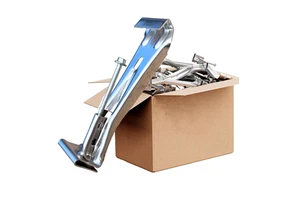 K-type Hidden Hangers, 5, 6, 7-inch Rust-resistant Modern Brackets, Used For Fixing Eaves Gutters