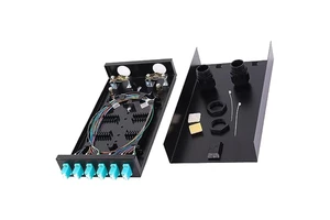 Qitian Fiber Optic Patch Panel SC LC 6 Port High Density ODF Distribution Frame POE TCP IP GSM GPRS Zirconia Ceramic Ferrule