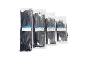 1.3*100mm White Self-Locking Nylon 66 Cable Tie for Electrical Cables Eco-Friendly & Durable -40~+90 ANBIBEI Brand