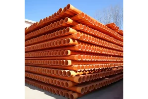 CPVC Power protection Cable Conduit, Orange Conduit, 110 Wire ConduitChlorinated PVCFlame-Retardant High Temp-Resistant