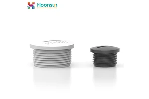 Lightweight Nickel Plated Brass Nylon End Caps Corrosion-Proof UV-Resistant IP65 Low Voltage Exd IIC Gb UL94-V0 Cable Glands