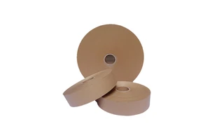 Factory Supply Kraft Paper Roll Tape Virgin Thick Paper with Isolation Paper Tape Brown Cowhide Leather Insulating Tape