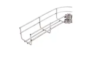 Shunlide Mesh Cable Tray Data Center Cabling 304 Stainless Steel Hot-Dip Galvanized Open Network Wire Duct Grid Cable Ladder