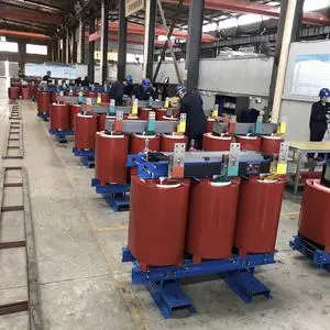 Hongwei 30kva 50kva 80kva Three Phase 50/60Hz Dry Type Transformer Layer Coil Power Use 3kv 6kv 10kv 11kv 22kV 33kV 35kV