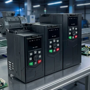 High Performance Factory Price Variable Frequency Converter 220v 380v Ac Vfd Drive 0.4KW 4.5KW 10kw 15kw Water Pump Inverter