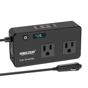 Factory OEM 200W Vehicle Inverter 12V to 220V Modified Sine Wave Multi Protection Portable Smart Car Electronic Power Inverter